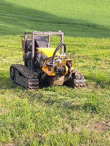 Robo Energreen Evo équipé du dessoucheur